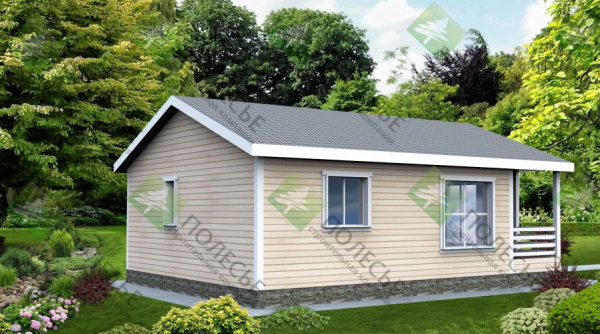 Каркасный дом Фаворит 8х10