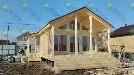 Каркасная баня Орбита Макси 6х11