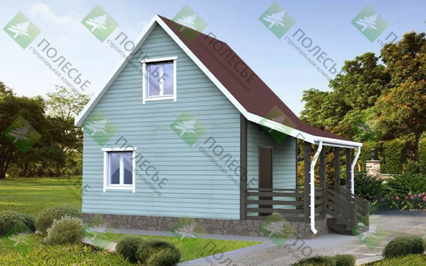 Дачный дом Домовенок 6х4