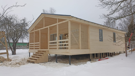 Каркасный дом Стрела 8х10