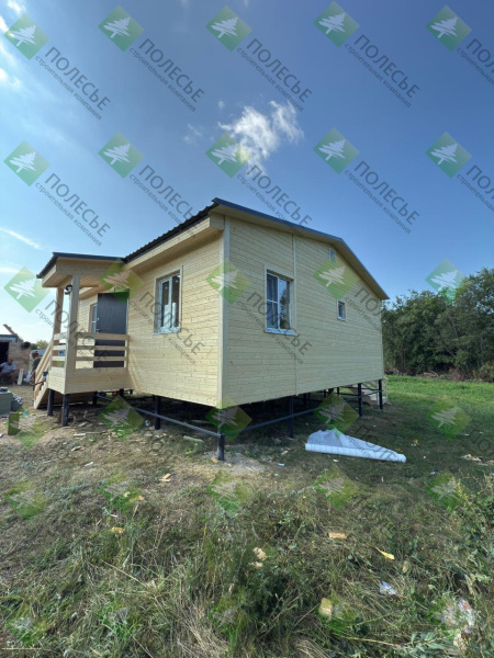 Каркасный дом Пестово 8x8