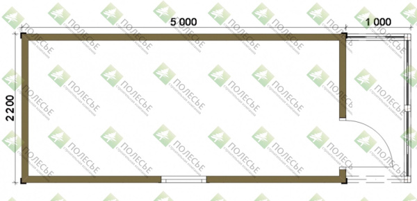 Бытовка 065 - 2,2х6