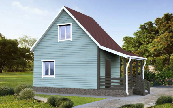 Дачный дом Домовенок 6х4 Дачный дом Домовенок 6х4