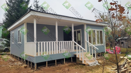 Каркасный дом Маркиз 8x8