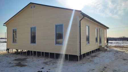 Каркасный дом Русь 10x10 Каркасный дом Русь 10x10