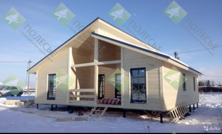 Каркасный дом Усадьба 7х9