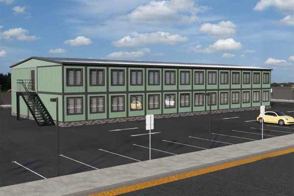 Модульное здание МОЗ-390