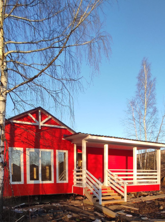 Каркасный дом Спутник 8x10 Каркасный дом Спутник 8x10