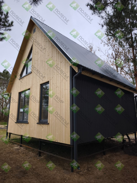 Каркасный дом Барн 6x6