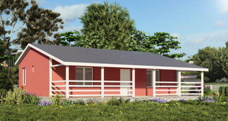 Каркасный дом Комфорт 5 11х12 Каркасный дом Комфорт 5 11х12