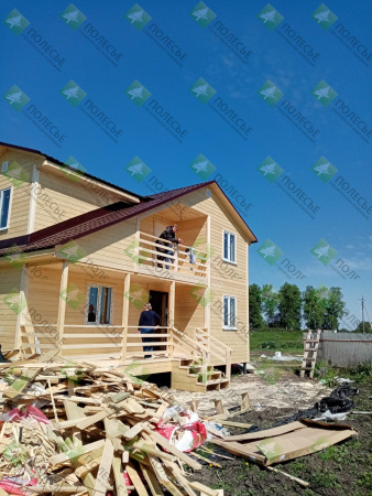 Каркасный дом Канцлер-2 6x8