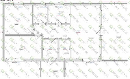Каркасный дом Новорижский 7x15