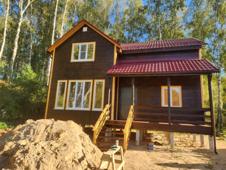 Каркасный дом Подмосковье - 3 7х9