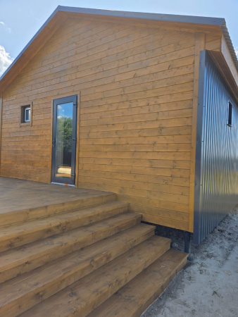 Каркасная баня Оптима Барн