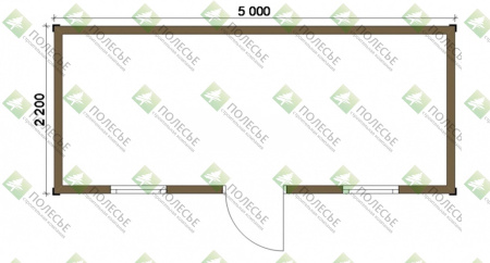 Бытовка 056 - 2,2х5