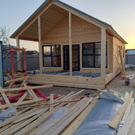 Каркасный дом Оптима 60 6х10 Каркасный дом Оптима 60 6х10