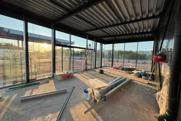 Быстровозводимое здание АЗС БВЗ-108