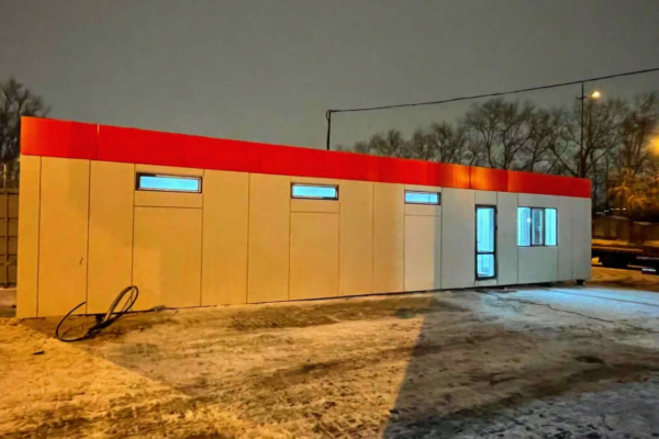 Модульное здание МОЗ-43 Раздевалка