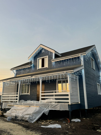 Каркасный дом Подмосковье-2 9х9