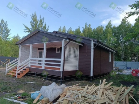 Каркасный дом Фаворит 8х10