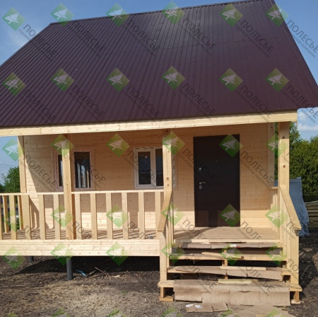 Каркасный дом Сказка 6x8