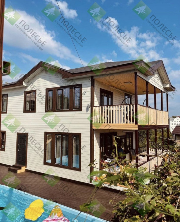 Каркасный дом Семейный 7х10