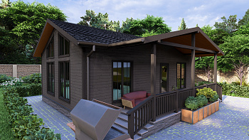 Каркасный дом Рома 6x11 Каркасный дом Рома 6x11