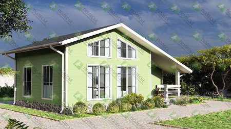 Каркасный дом Лесничий 6x9