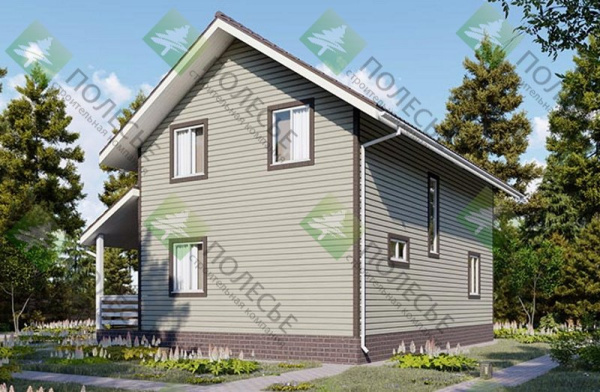 Каркасный дом Подмосковье - 3 7х9