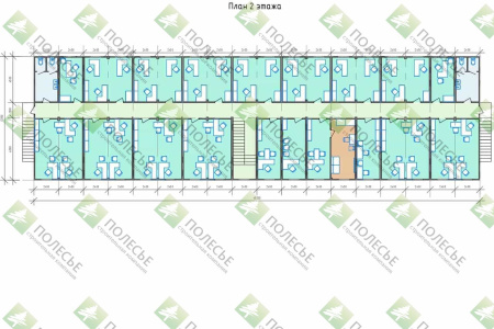 Модульное офисное здание МОФИЗ-518
