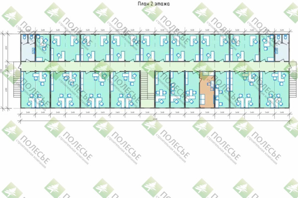 Модульное офисное здание МОФИЗ-518