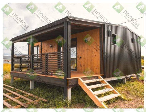 Дачный дом Андрей 5x8,5м