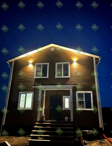 Каркасный дом Растуново 8х8