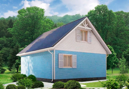 Каркасный дом Жемчужина 7х8 Каркасный дом Жемчужина 7х8