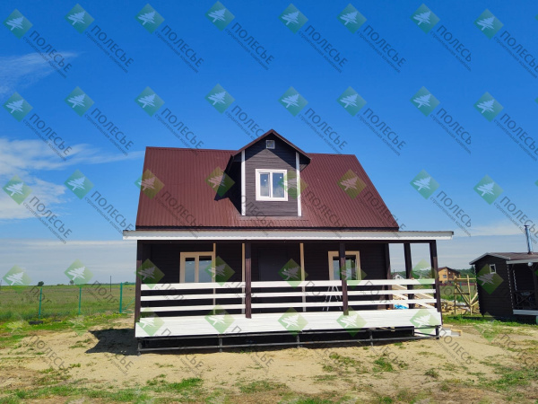 Каркасный дом Атлант 6х8