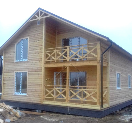 Каркасный дом Слобода 10x9