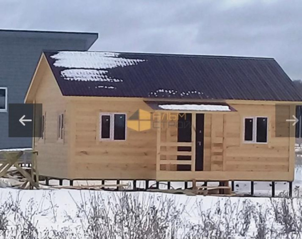 Каркасный дом Фазенда 6x7 Каркасный дом Фазенда 6x7