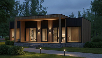 Модульный дом Фараон-2 12x8 м