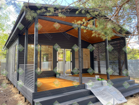 Дачный дом Орбита Барн 6x10