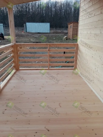 Каркасный дом Мечтатель 9x8