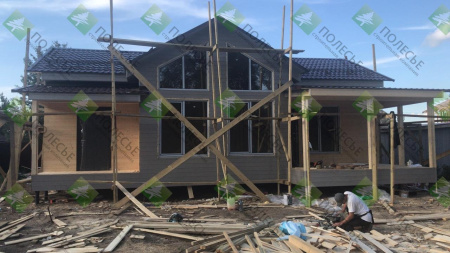 Каркасный дом Нордик 9x11