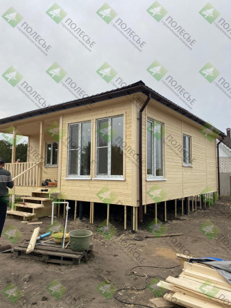 Каркасный дом Маркиз 8x8