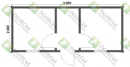 Блок контейнер № 062 - 2,4х5,85