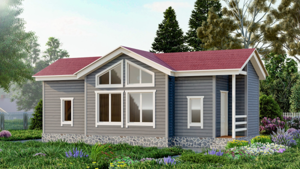 Каркасный дом Архангельск 5x10 Каркасный дом Архангельск 5x10
