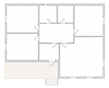 Каркасный дом Комфорт - 4 9х12 Каркасный дом Комфорт - 4 9х12