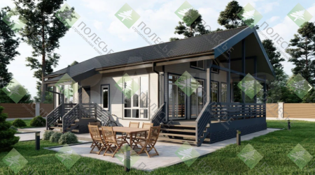 Каркасный дом Макс 8x13