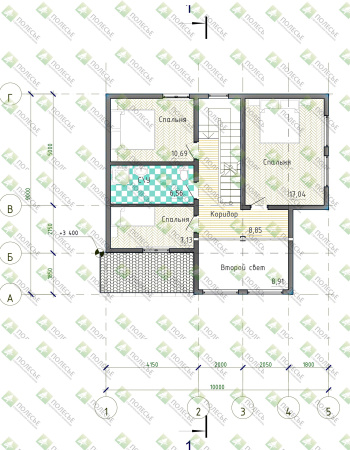 Каркасный дом Венера 9x10