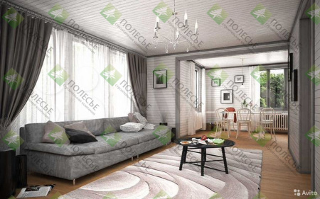 Каркасный дом Феникс 10х10