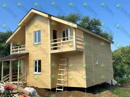 Каркасный дом Кельн 8х9