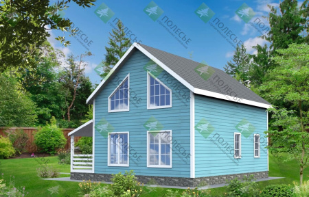 Каркасный дом Ступино 9х9